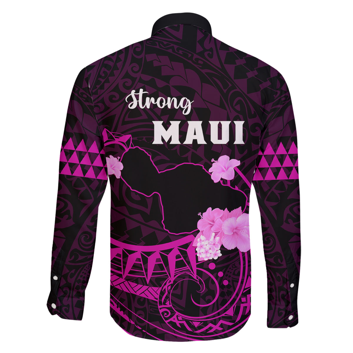 Hawaii Strong Maui Family Matching Puletasi Dress and Hawaiian Shirt Lahaina Is Not For Sale LT05 - Polynesian Pride