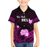 Hawaii Strong Maui Kid Hawaiian Shirt Lahaina Is Not For Sale LT05 Kid Pink - Polynesian Pride
