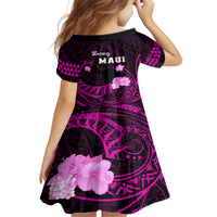 Hawaii Strong Maui Kid Short Sleeve Dress Lahaina Is Not For Sale LT05 - Polynesian Pride