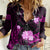 Hawaii Strong Maui Women Casual Shirt Lahaina Is Not For Sale LT05 Female Pink - Polynesian Pride