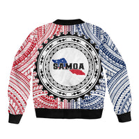 Samoa Black Saturday Bomber Jacket Polynesian Tribal Simple Style LT05 - Polynesian Pride