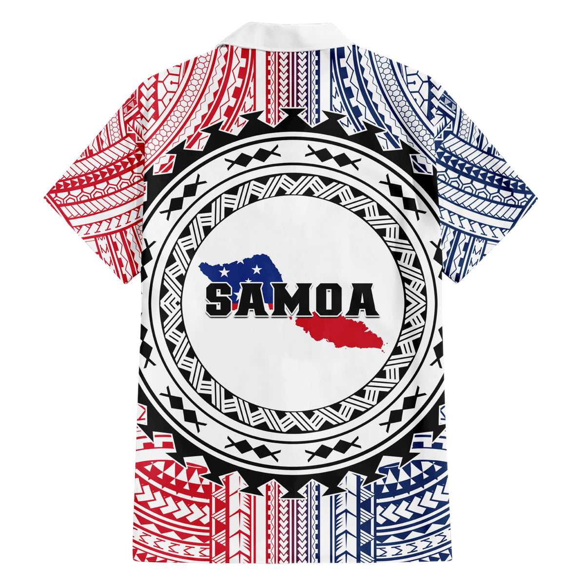 Samoa Black Saturday Hawaiian Shirt Polynesian Tribal Simple Style LT05 - Polynesian Pride