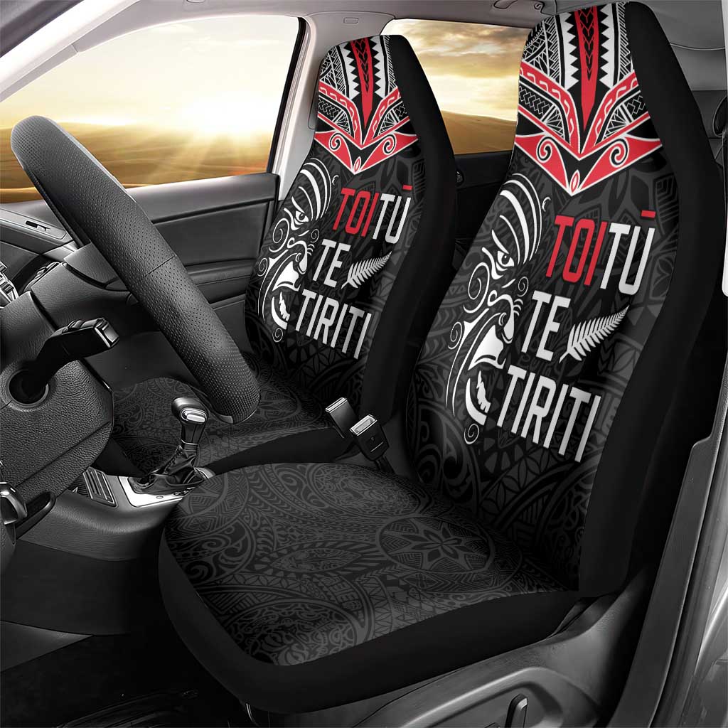 Aotearoa Toitu Te Tiriti Car Seat Cover New Zealand Honour The Treaty