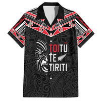 Aotearoa Toitu Te Tiriti Family Matching Long Sleeve Bodycon Dress and Hawaiian Shirt New Zealand Honour The Treaty