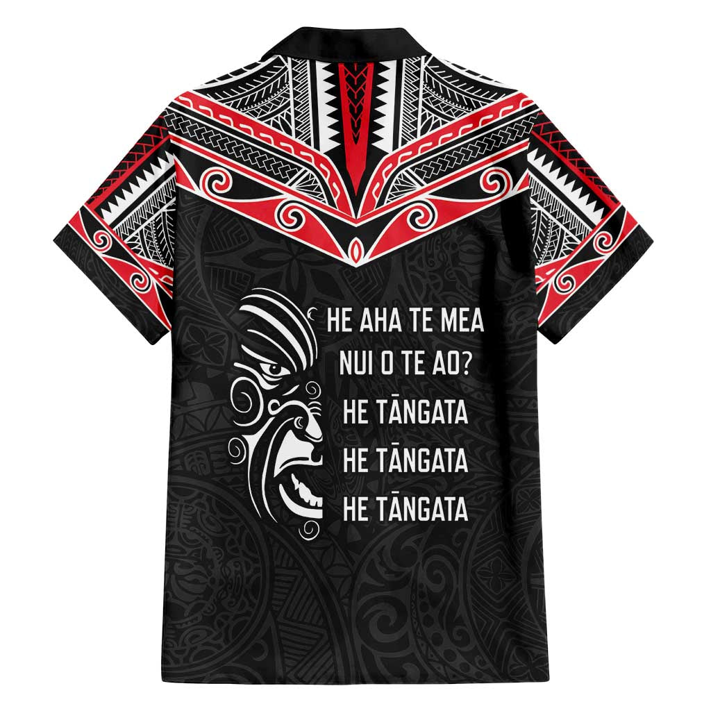 Aotearoa Toitu Te Tiriti Family Matching Tank Maxi Dress and Hawaiian Shirt New Zealand Honour The Treaty