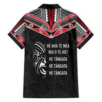 Aotearoa Toitu Te Tiriti Family Matching Tank Maxi Dress and Hawaiian Shirt New Zealand Honour The Treaty