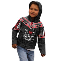 Aotearoa Toitu Te Tiriti Kid Hoodie New Zealand Honour The Treaty