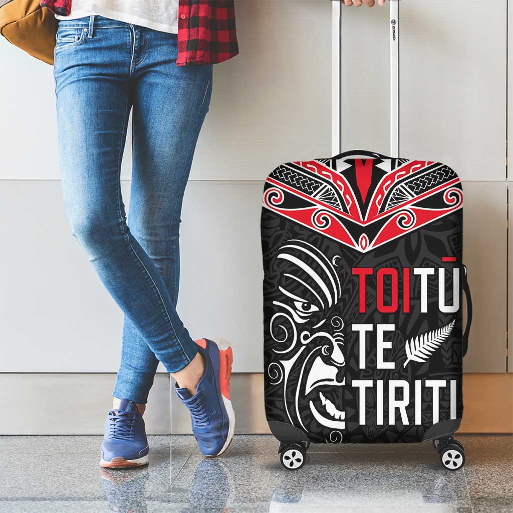 Aotearoa Toitu Te Tiriti Luggage Cover New Zealand Honour The Treaty