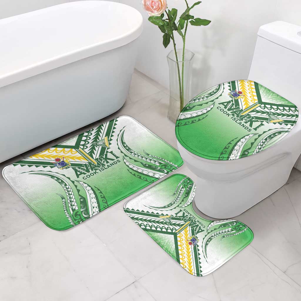 Cook Islands Avaiki Rugby Bathroom Set Go Champions LT05 - Polynesian Pride