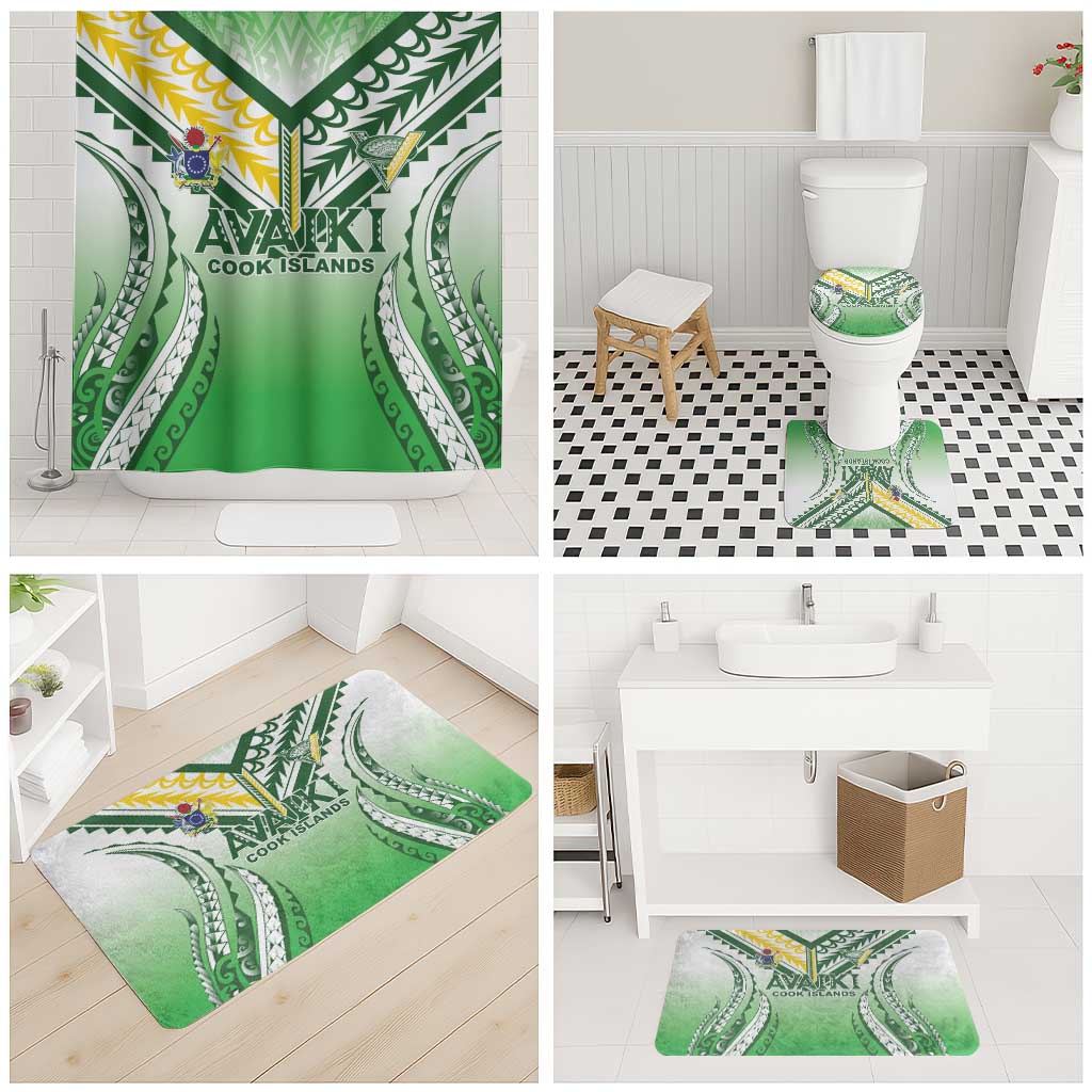 Cook Islands Avaiki Rugby Bathroom Set Go Champions LT05 - Polynesian Pride