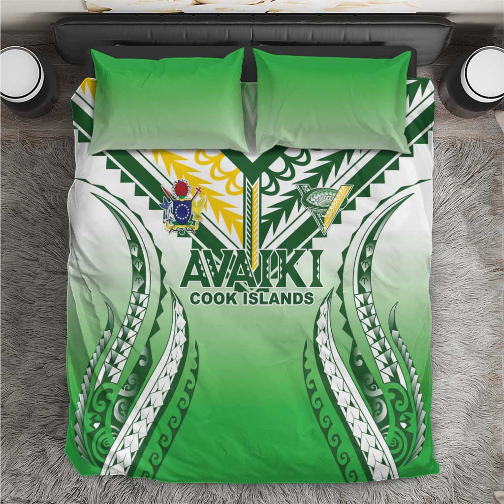 Cook Islands Avaiki Rugby Bedding Set Go Champions - Polynesian Pride