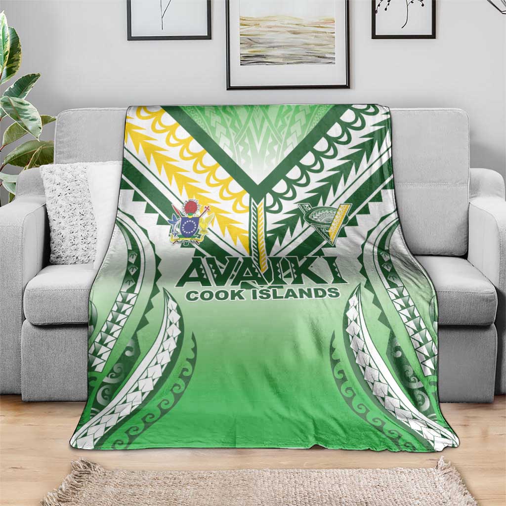 Cook Islands Avaiki Rugby Blanket Go Champions LT05 - Polynesian Pride