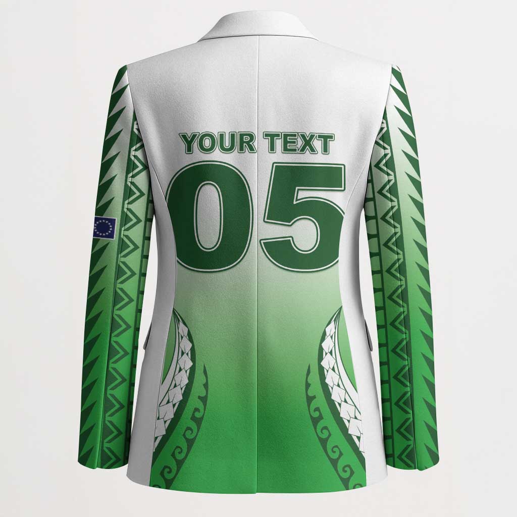 Custom Cook Islands Avaiki Rugby Blazer Go Champions LT05 - Polynesian Pride
