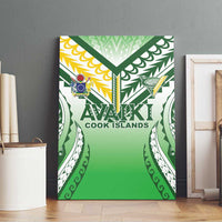 Cook Islands Avaiki Rugby Canvas Wall Art Go Champions LT05 - Polynesian Pride