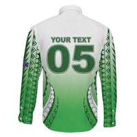 Custom Cook Islands Avaiki Rugby Family Matching Puletasi and Hawaiian Shirt Go Champions LT05 - Polynesian Pride