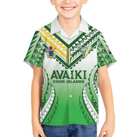 Custom Cook Islands Avaiki Rugby Hawaiian Shirt Go Champions LT05 - Polynesian Pride