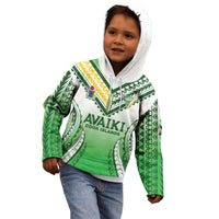 Custom Cook Islands Avaiki Rugby Kid Hoodie Go Champions LT05 - Polynesian Pride
