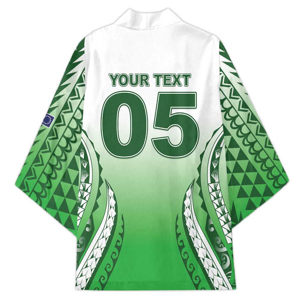 Custom Cook Islands Avaiki Rugby Kimono Go Champions LT05 - Polynesian Pride