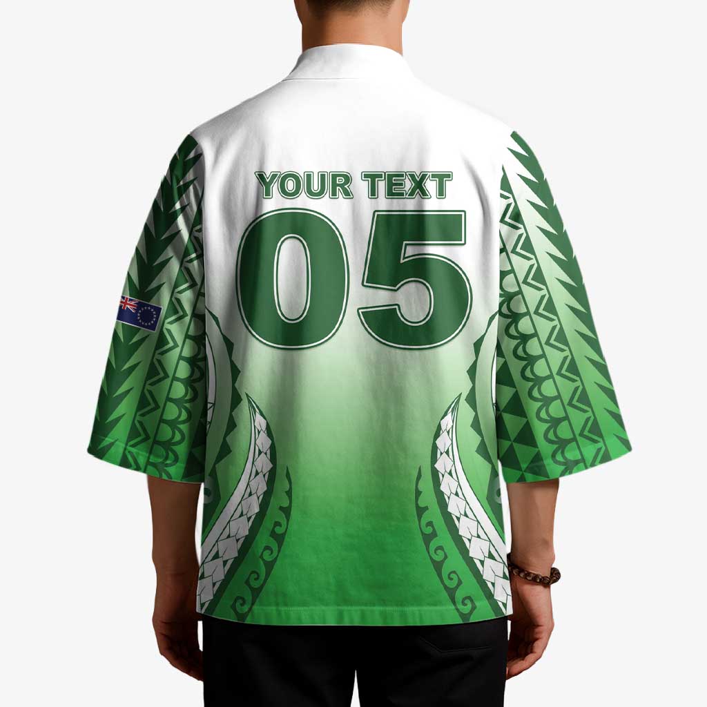 Custom Cook Islands Avaiki Rugby Kimono Go Champions LT05 - Polynesian Pride