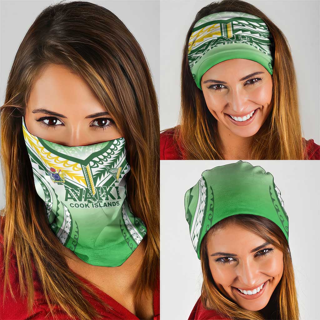 Cook Islands Avaiki Rugby Neck Gaiter Go Champions LT05 - Polynesian Pride