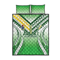 Cook Islands Avaiki Rugby Quilt Bed Set Go Champions LT05 - Polynesian Pride