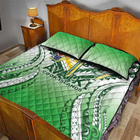 Cook Islands Avaiki Rugby Quilt Bed Set Go Champions LT05 - Polynesian Pride