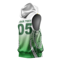 Custom Cook Islands Avaiki Rugby Sleeveless Hoodie Go Champions LT05 - Polynesian Pride
