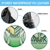 Cook Islands Avaiki Rugby Spare Tire Cover Go Champions LT05 - Polynesian Pride