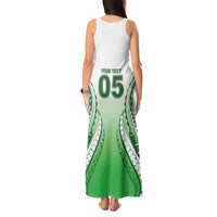 Custom Cook Islands Avaiki Rugby Tank Maxi Dress Go Champions LT05 - Polynesian Pride