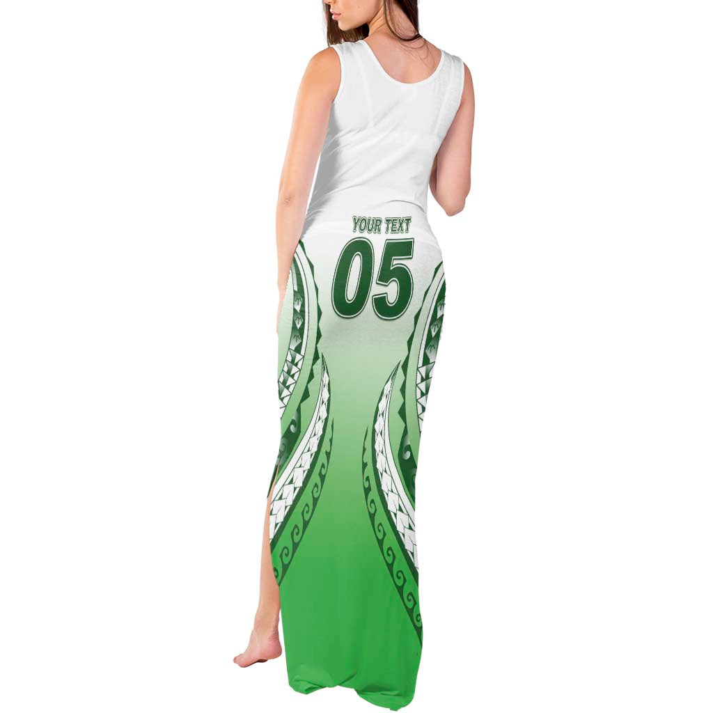 Custom Cook Islands Avaiki Rugby Tank Maxi Dress Go Champions LT05 - Polynesian Pride