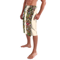 Hawaii And Japan Lavalava Tiki With Oni Mask LT05 - Polynesian Pride