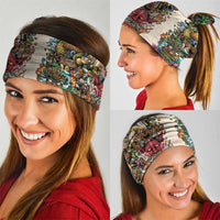 Hawaii And Japan Neck Gaiter Tiki With Oni Mask LT05 - Polynesian Pride