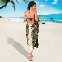 Hawaii And Japan Sarong Tiki With Oni Mask LT05 - Polynesian Pride