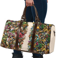 Hawaii And Japan Travel Bag Tiki With Oni Mask LT05 - Polynesian Pride