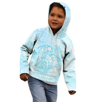 Polynesia Dolphins Under The Sea Kid Hoodie Simple Style LT05 - Polynesian Pride