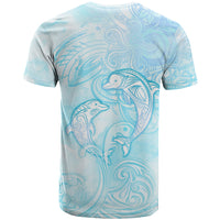 Polynesia Dolphins Under The Sea T Shirt Simple Style LT05 - Polynesian Pride