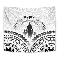 New Zealand Happy Father's Day Tapestry Aroha Ahau Ki A Koe Papa Polynesian Tribal