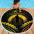 Vanuatu Happy Father's Day Beach Blanket Mi Lavem Yu Papa Polynesian Tribal