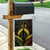 Vanuatu Happy Father's Day Garden Flag Mi Lavem Yu Papa Polynesian Tribal