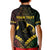 Personalised Vanuatu Happy Father's Day Kid Polo Shirt Mi Lavem Yu Papa Polynesian Tribal