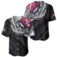 Hawaii Flag Day Baseball Jersey Hawaiian Maile Lei LT05 - Polynesian Pride