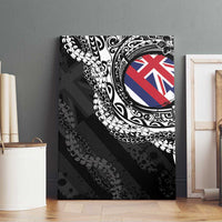 Hawaii Flag Day Canvas Wall Art Hawaiian Maile Lei