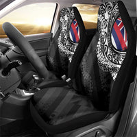 Hawaii Flag Day Car Seat Cover Hawaiian Maile Lei