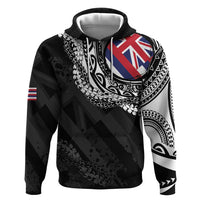 Hawaii Flag Day Hoodie Hawaiian Maile Lei