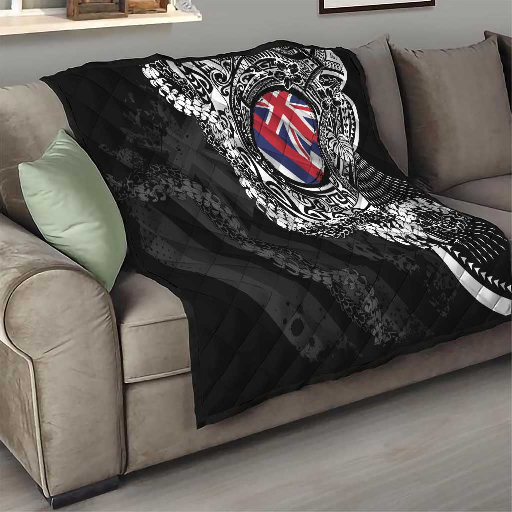 Hawaii Flag Day Quilt Hawaiian Maile Lei