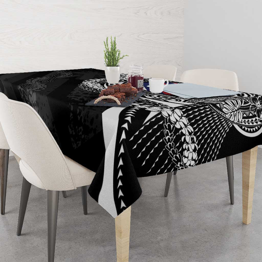 Hawaii Flag Day Tablecloth Hawaiian Maile Lei