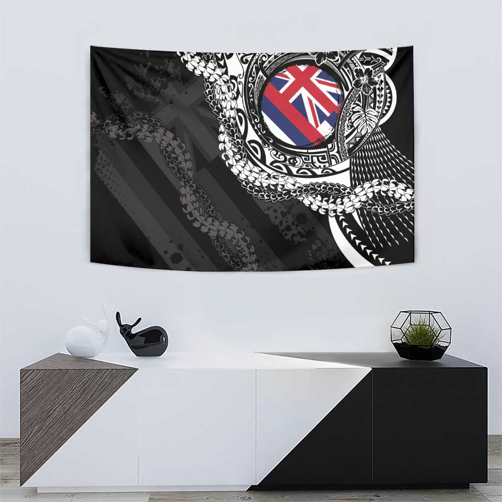Hawaii Flag Day Tapestry Hawaiian Maile Lei LT05 - Polynesian Pride