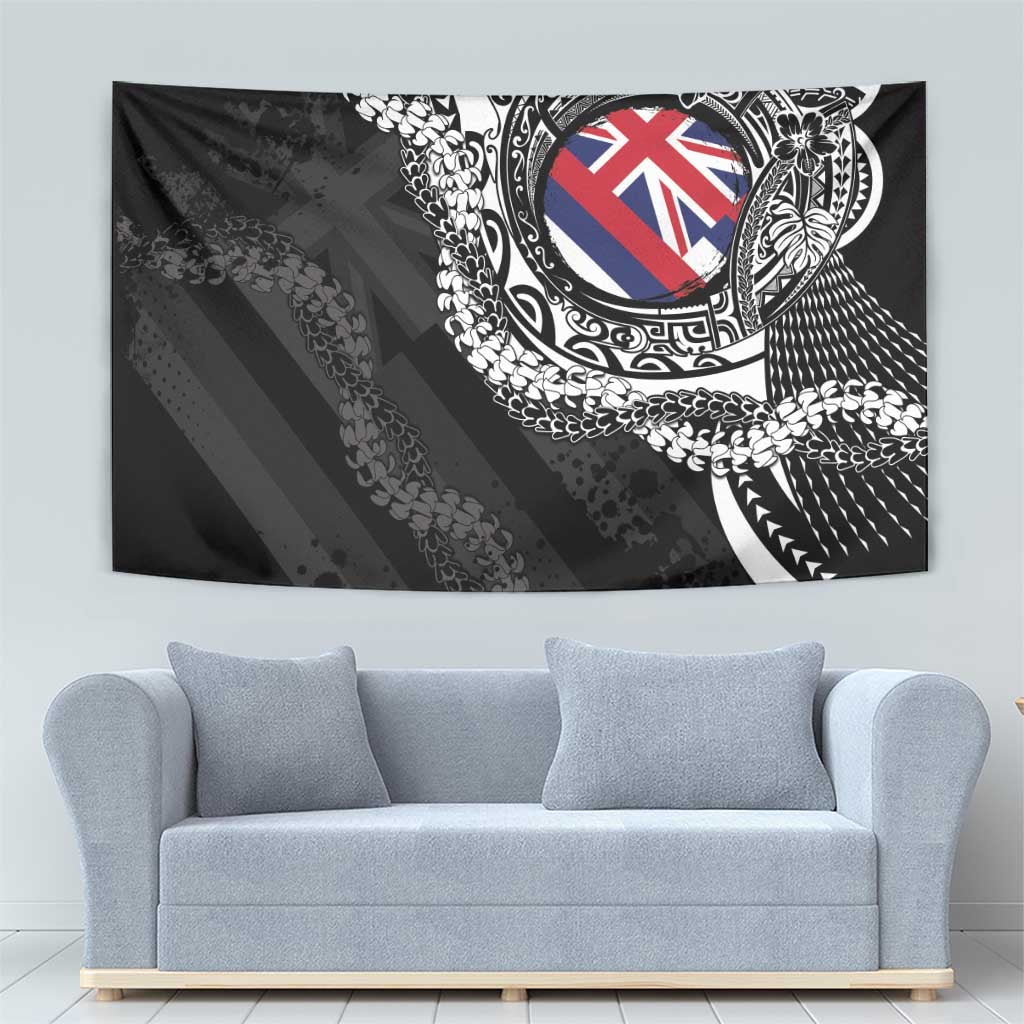 Hawaii Flag Day Tapestry Hawaiian Maile Lei LT05 - Polynesian Pride