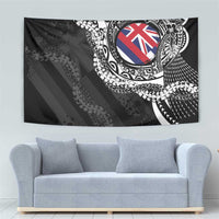 Hawaii Flag Day Tapestry Hawaiian Maile Lei LT05 - Polynesian Pride