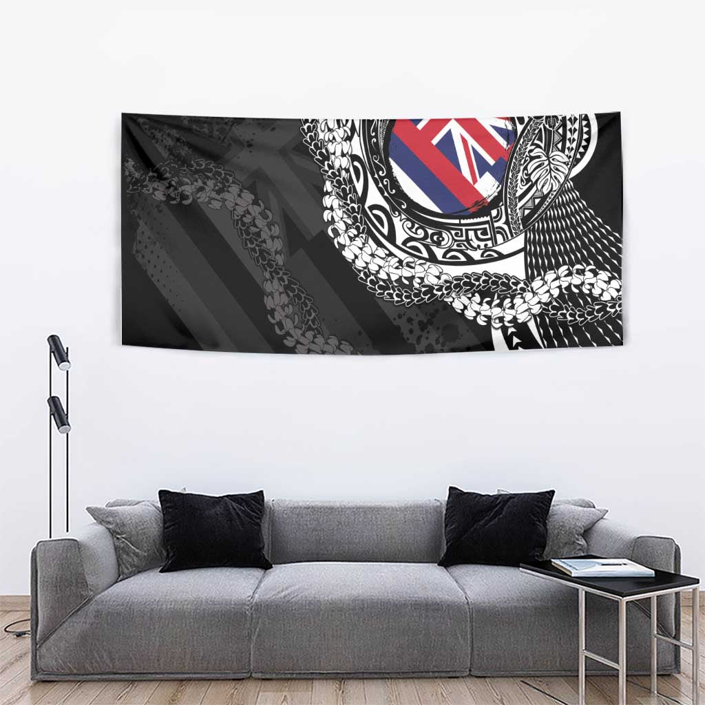Hawaii Flag Day Tapestry Hawaiian Maile Lei LT05 - Polynesian Pride